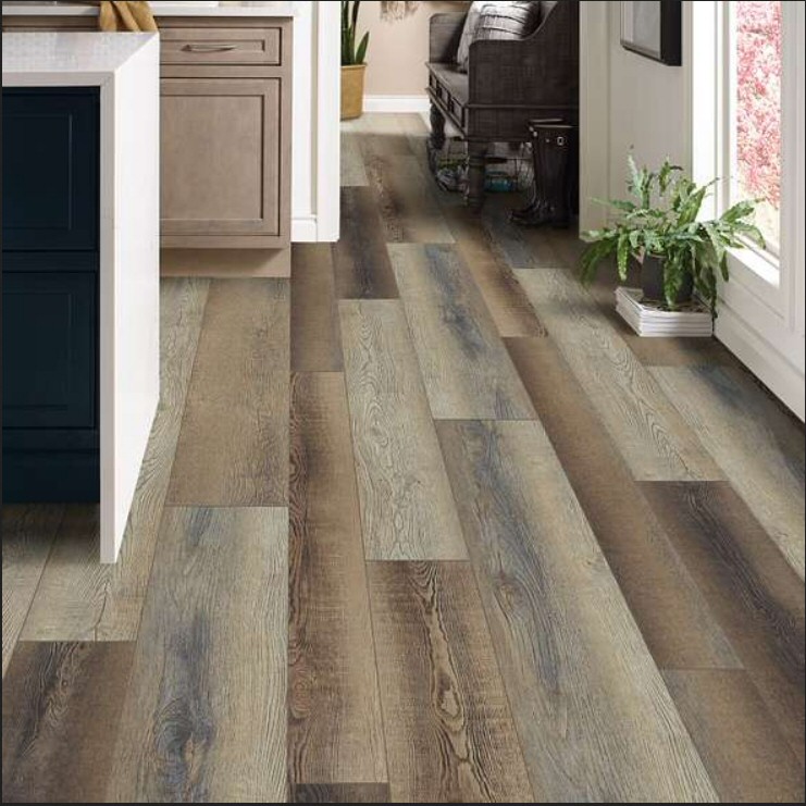 Resilient flooring, also called vinyl flooring or luxury vinyl flooring (LVT), offer an array of designs and colors that allow you to create the perfect look without the worry of conventional flooring choices.